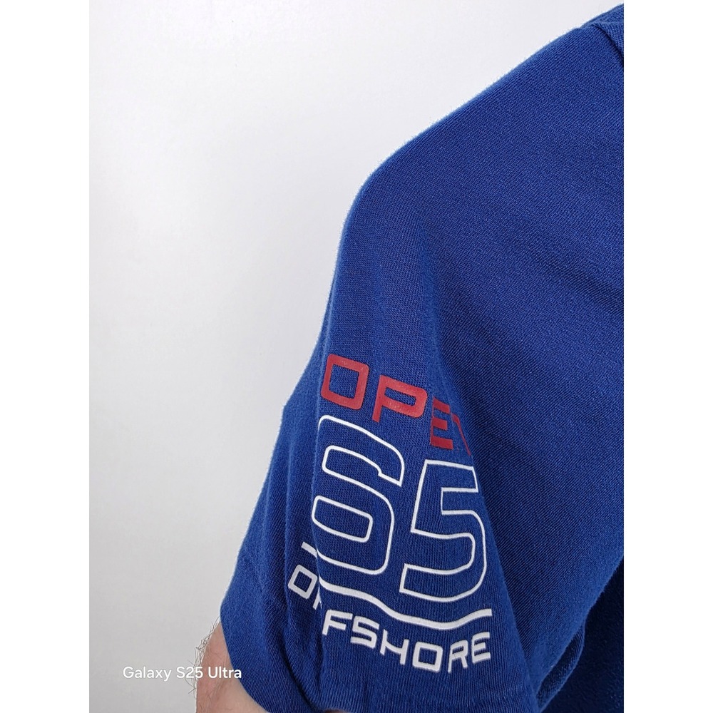 Polo Ralph Lauren Sailing Team T-Shirt Mens Large Blue Open 65 Offshore P15 L - Picture 6 of 9